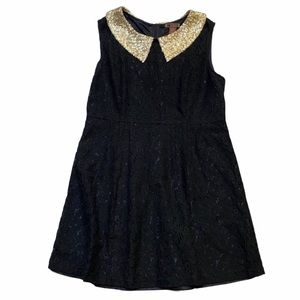 Dmbm Dress with Gold Collar